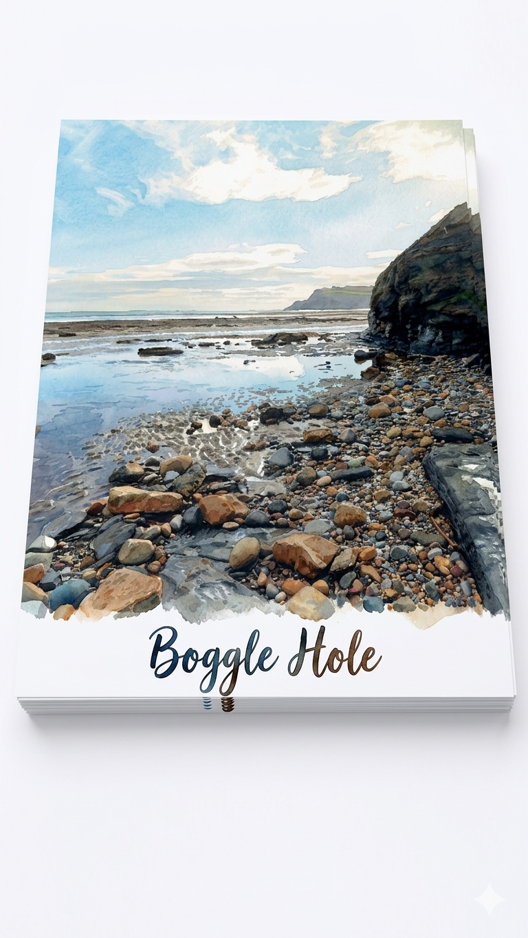 A3 Poster of Robin Hood's Bay Various Designs - Image 5