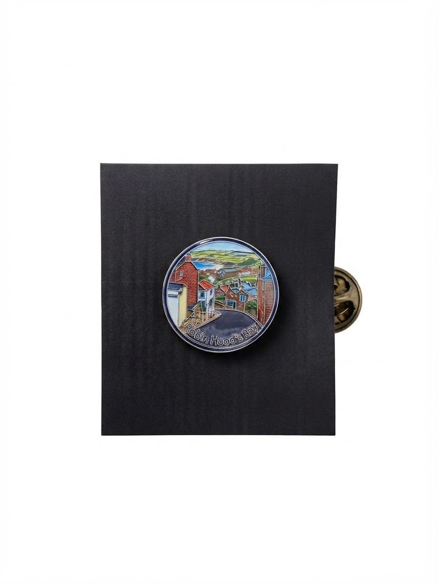 Robin Hood's Bay Pin Badge