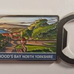 Robin Hoods Bay Bottle Opener Magnet